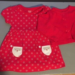 NWOT: 2 Piece Carter’s Christmas Set